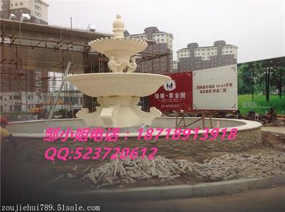 【砂巖噴泉?dú)W式浮雕跌水盆 雙層人造石雕塑樹葉水景噴泉】?jī)r(jià)格,廠家,砂巖